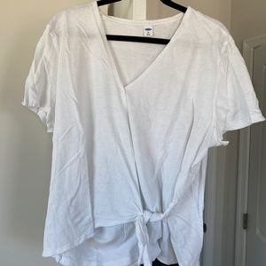 XXL ON twist tie blouse